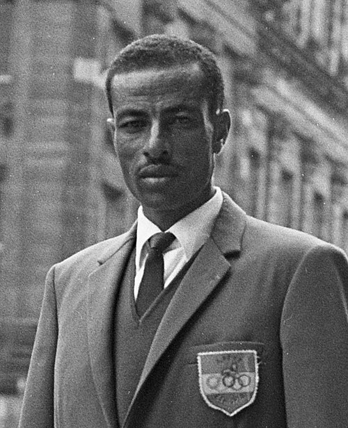 Portrait d'Abebe Bikila