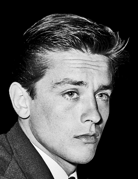 Portrait d'Alain Delon