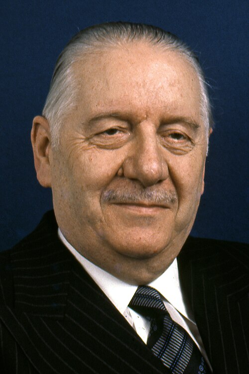 Portrait d'Alain Poher