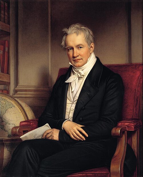 Portrait d'Alexander von Humboldt