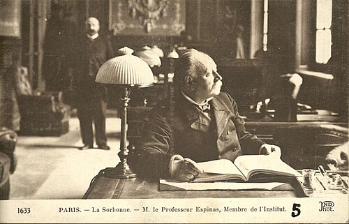 Portrait d'Alfred Espinas