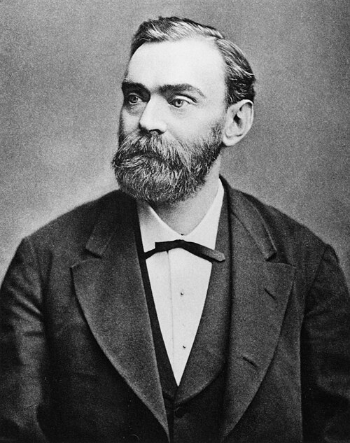 Portrait d'Alfred Nobel