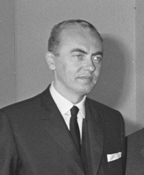 Portrait d'André Bettencourt