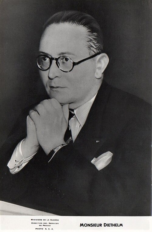 Portrait d'André Diethelm