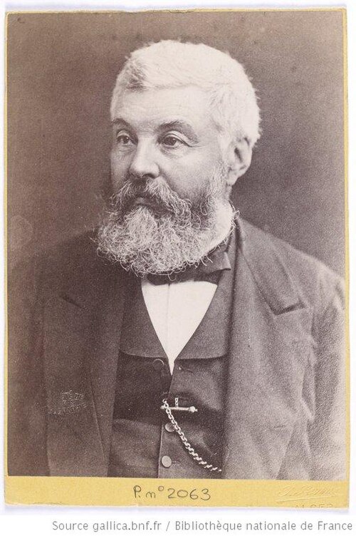 Portrait d'Auguste Pomel