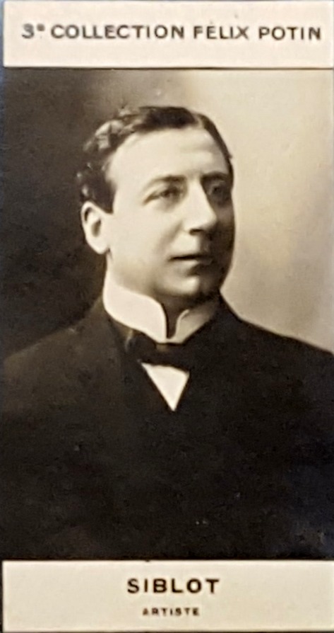 Portrait de Charles Siblot