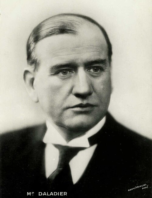 Portrait d'Édouard Daladier