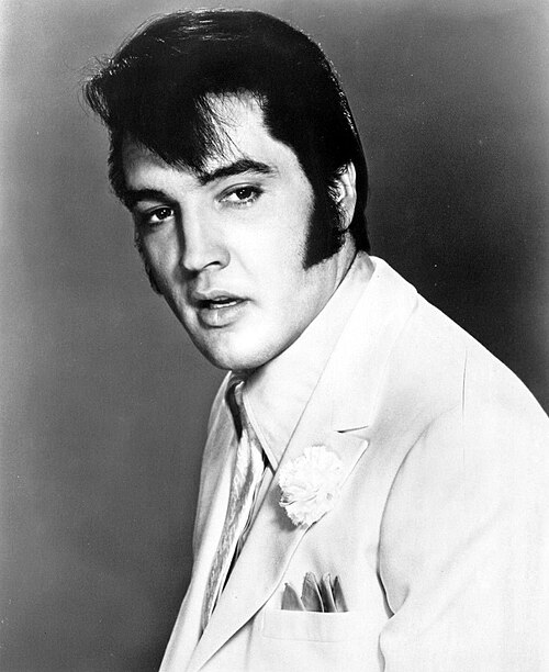 Portrait d'Elvis Presley