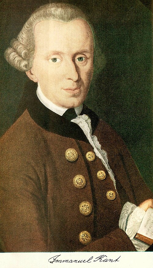 Portrait d'Emmanuel Kant