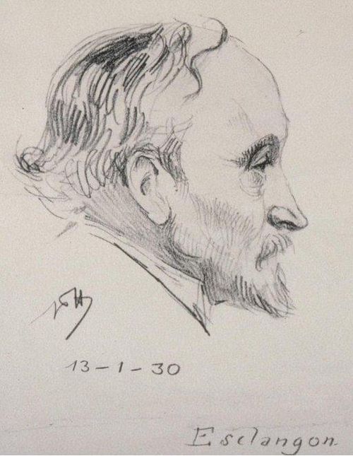 Portrait d'Ernest Esclangon