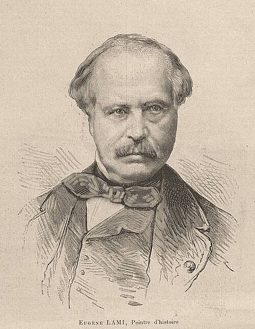 Portrait d'Eugène Lami