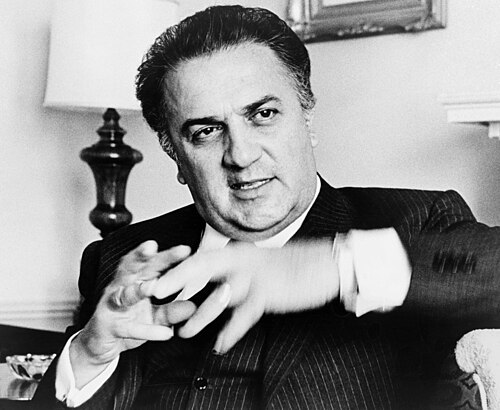Portrait de Federico Fellini