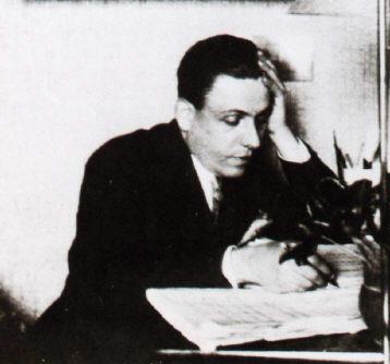Portrait de Francis Poulenc