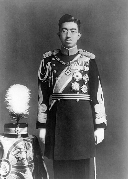 Portrait de Hirohito