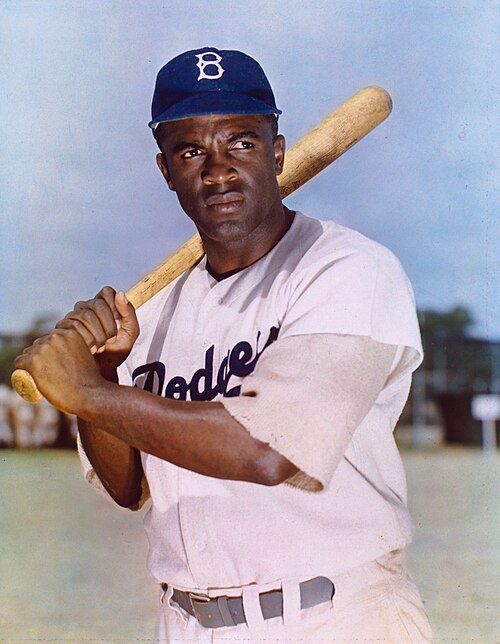 Portrait de Jackie Robinson