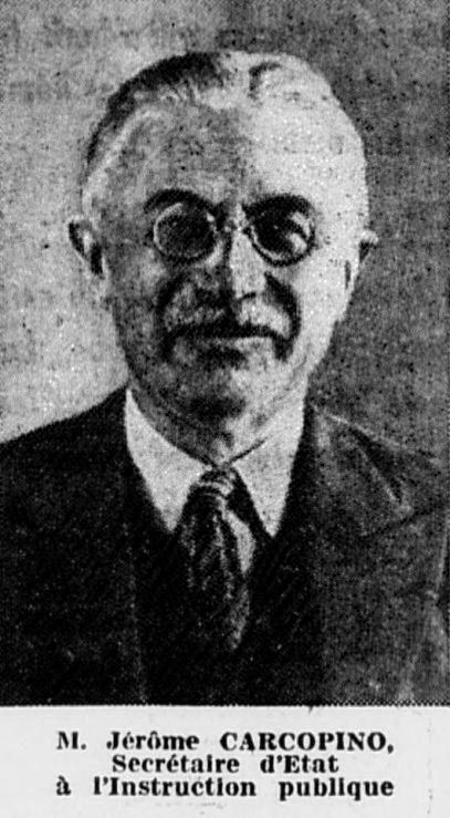 Portrait de Jérôme Carcopino