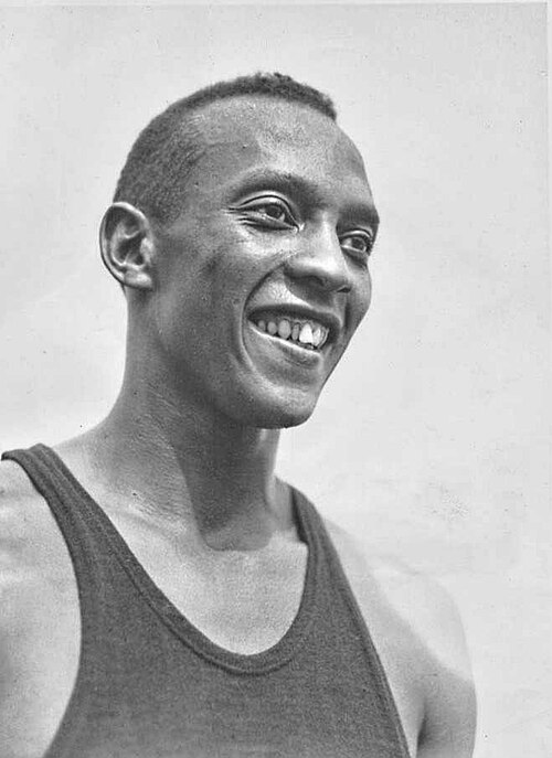 Portrait de Jesse Owens
