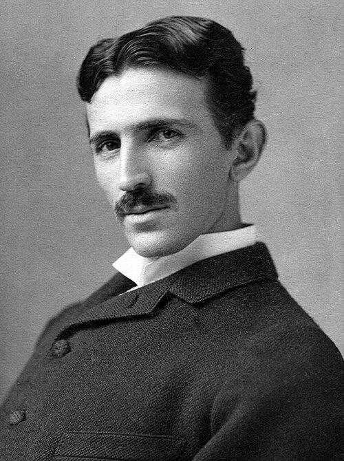Portrait de Nikola Tesla