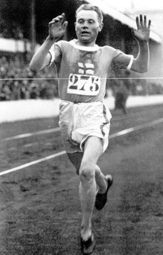 Portrait de Paavo Nurmi
