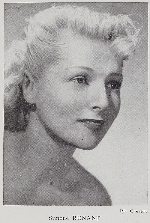 Portrait de Simone Renant