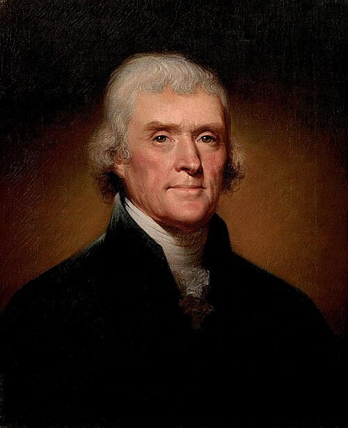 Portrait de Thomas Jefferson