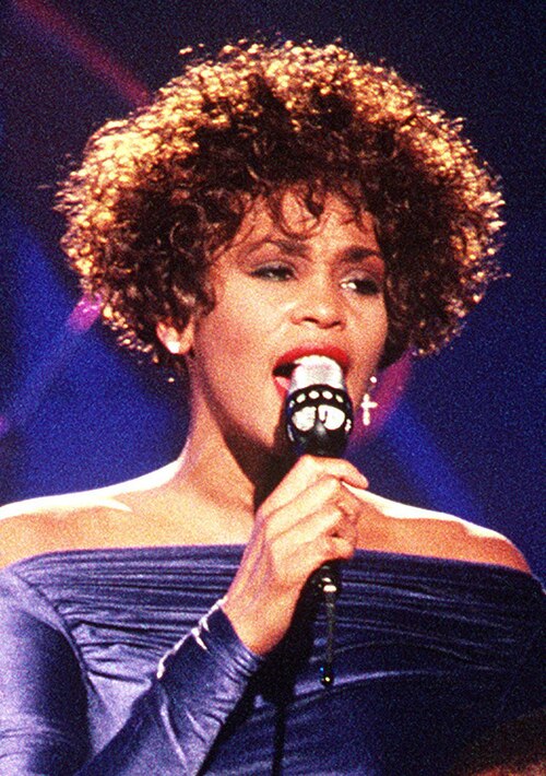 Portrait de Whitney Houston