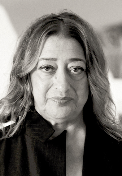 Portrait de Zaha Hadid